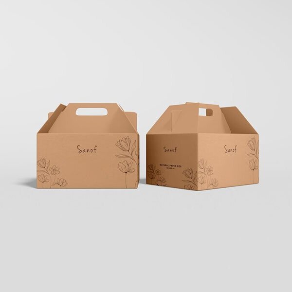 kraft gable boxes